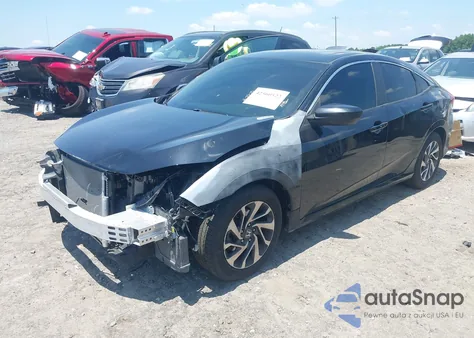 2016 Honda Civic Ex z USA, uszkodzony, nr VIN 19XFC2F76GE098597